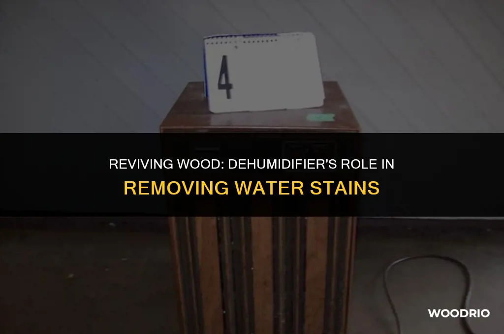 does dehumidifier remove water stains from wood