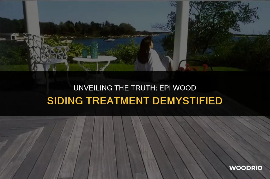does epi wood siding need to be treated