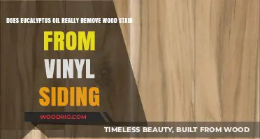 Unveiling the Truth: Eucalyptus Oil's Efficacy on Wood Stains and Vinyl Siding