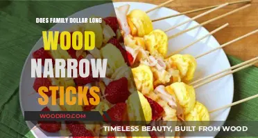 Family Dollar Long Wood Narrow Sticks: Uses, Benefits, and Creative Ideas