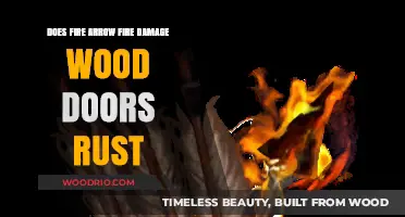 Exploring Fire Arrow Damage: Wood Doors and Rust Effects