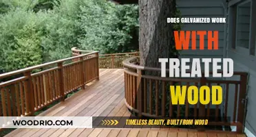 Compatibility Check: Galvanized Metal and Treated Wood in Construction