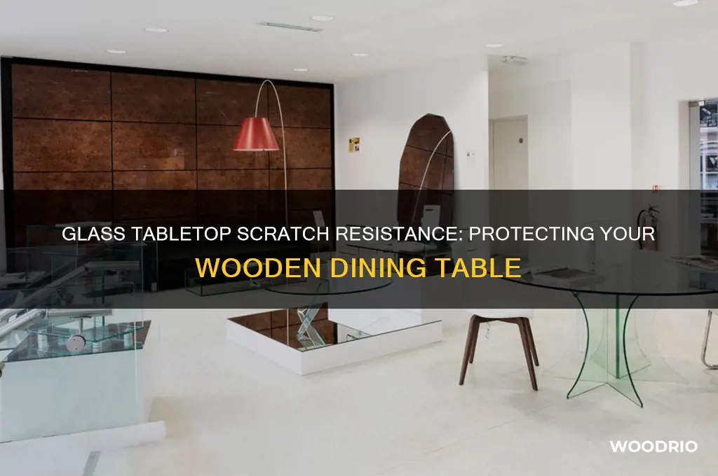 does glass top stratch dining room wooden table