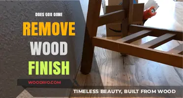 Reviving Wood Surfaces: The Goo Gone Solution for Finish Removal