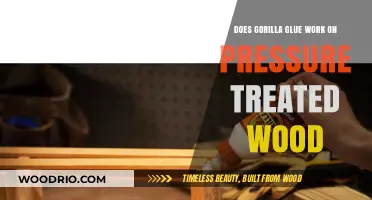Bonding Strength: Gorilla Glue's Effectiveness on Pressure Treated Wood