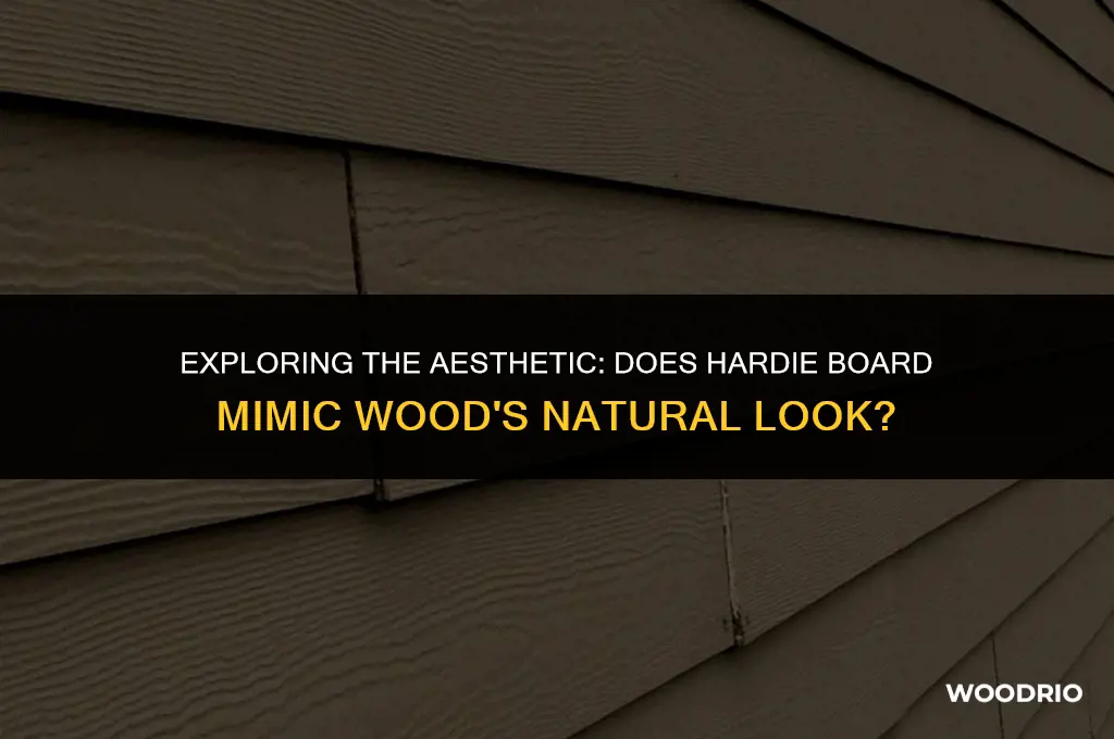 does hardie board look like wood