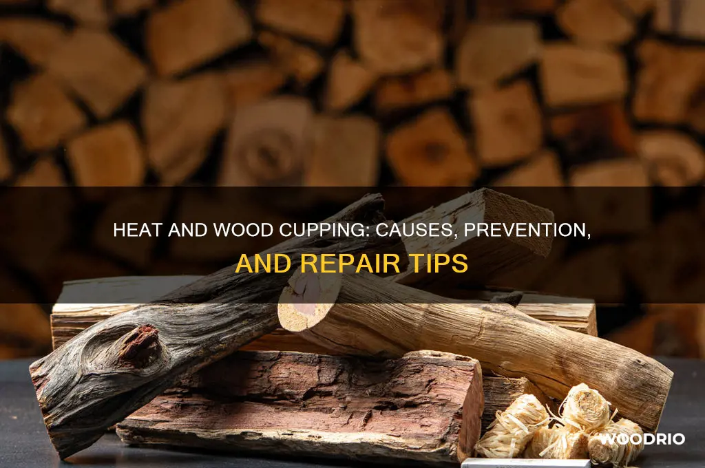 does heat cause cupping on wood table