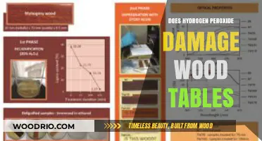 Hydrogen Peroxide on Wood Tables: Potential Damage and Safe Alternatives