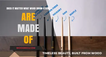 The Impact of Wood Type on Drum Stick Performance: A Comprehensive Guide