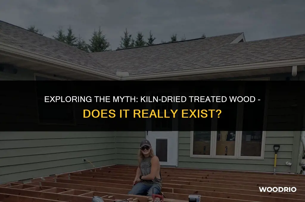 does kil dried treated wood exist