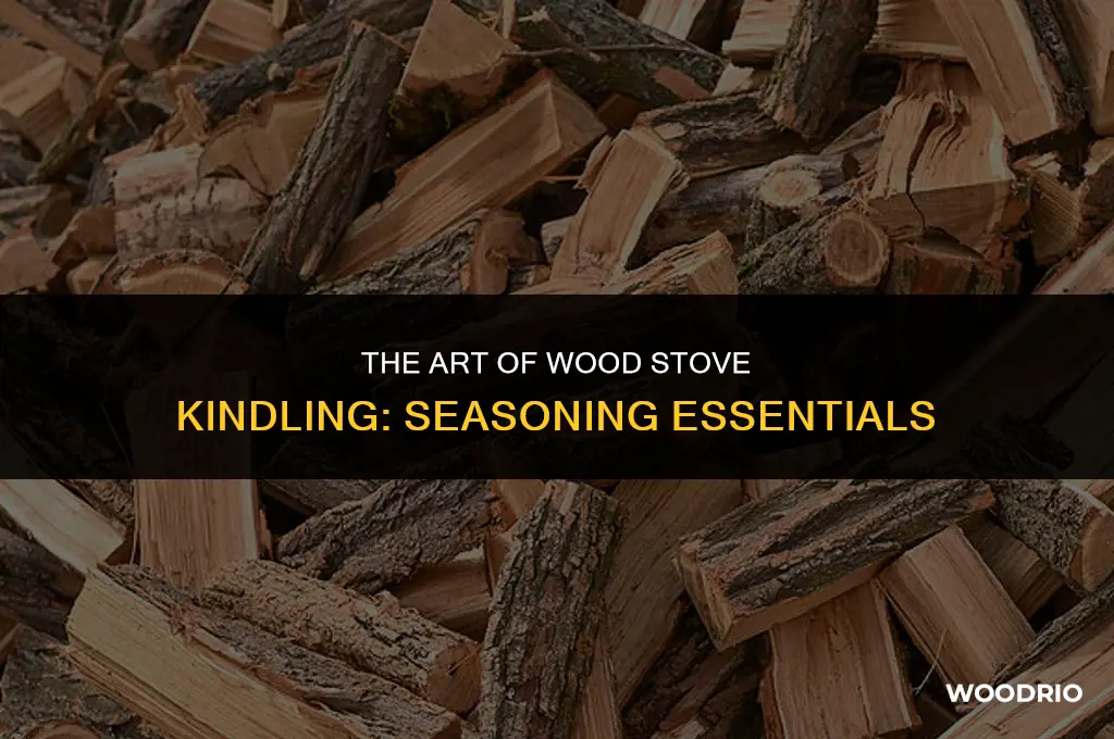 does kindling need to be seasoned for wood stove