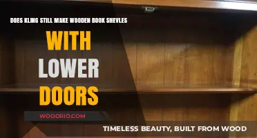 Exploring Kling's Current Offerings: Wooden Bookcases with Lower Doors