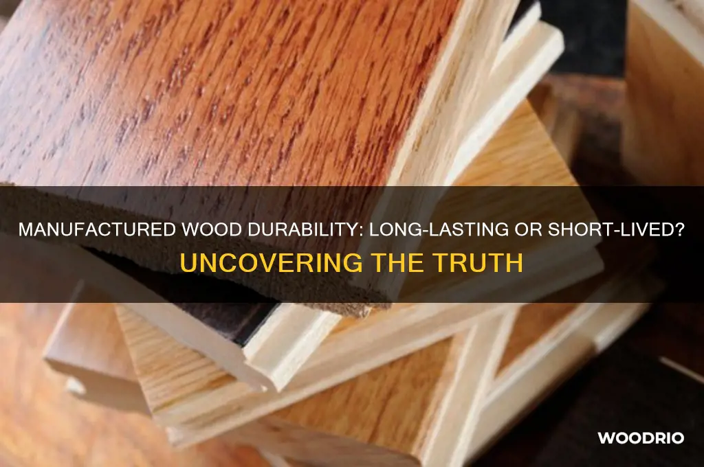 does manufsctured wood really last a long time