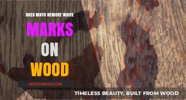 Mayo Magic: Erasing White Marks from Wood Surfaces