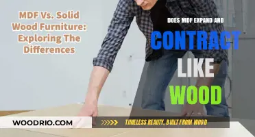 Understanding MDF: Its Expansion and Contraction Compared to Wood