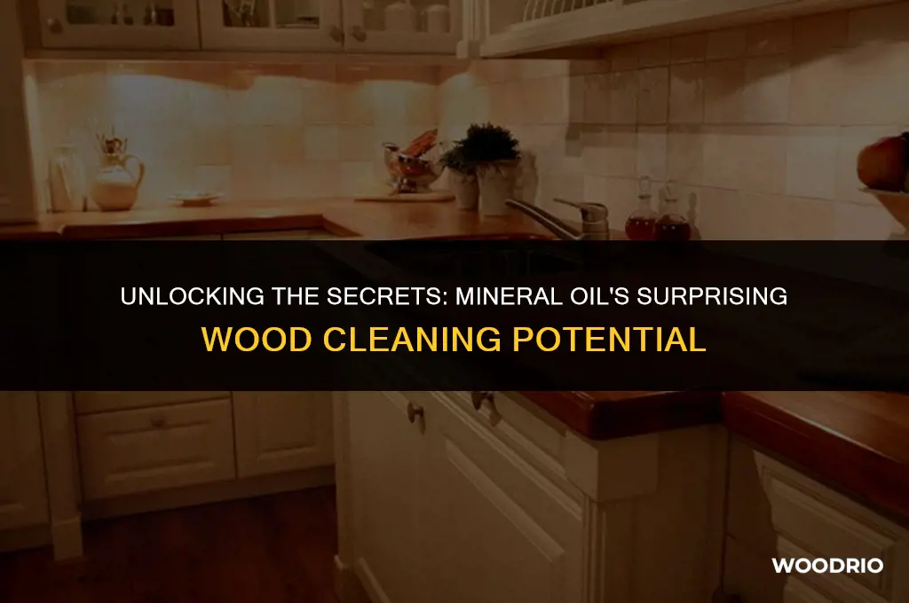 does mineral oil clean wood