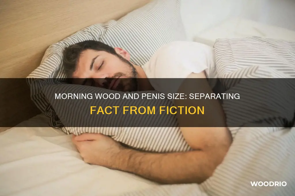 does morning wood make your penis long