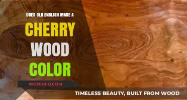 Exploring Old English's Impact on Cherry Wood Color: A Historical Analysis