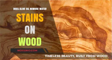 Olive Oil's Surprising Power: Removing Water Stains from Wood Surfaces