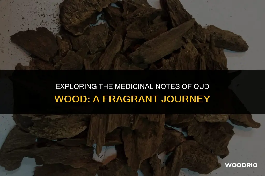 does oud wood smell like medicine