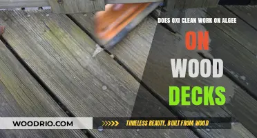 OxiClean's Efficacy on Algae-Infested Wood Decks: A Comprehensive Guide