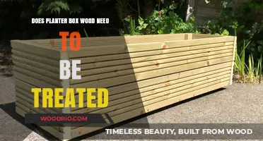 Protecting Your Plants: The Importance of Treating Planter Box Wood