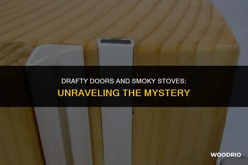 does poor door seal cause wood stove to smokle