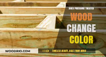 Does Pressure Treated Wood Change Color Over Time?