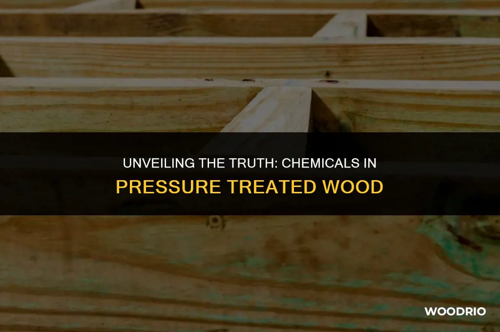 does pressure treated wood have chemicals