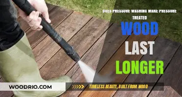 Pressure Washing: Extending the Lifespan of Pressure-Treated Wood?