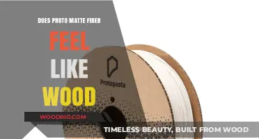 Exploring the Sensory Experience of Proto Matte Fiber: A Wood-Like Feel?