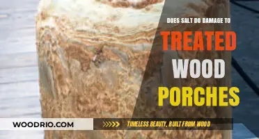 Salt's Impact on Treated Wood Porches: A Comprehensive Guide