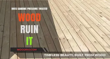 The Impact of Sanding on Pressure-Treated Wood: A Comprehensive Guide