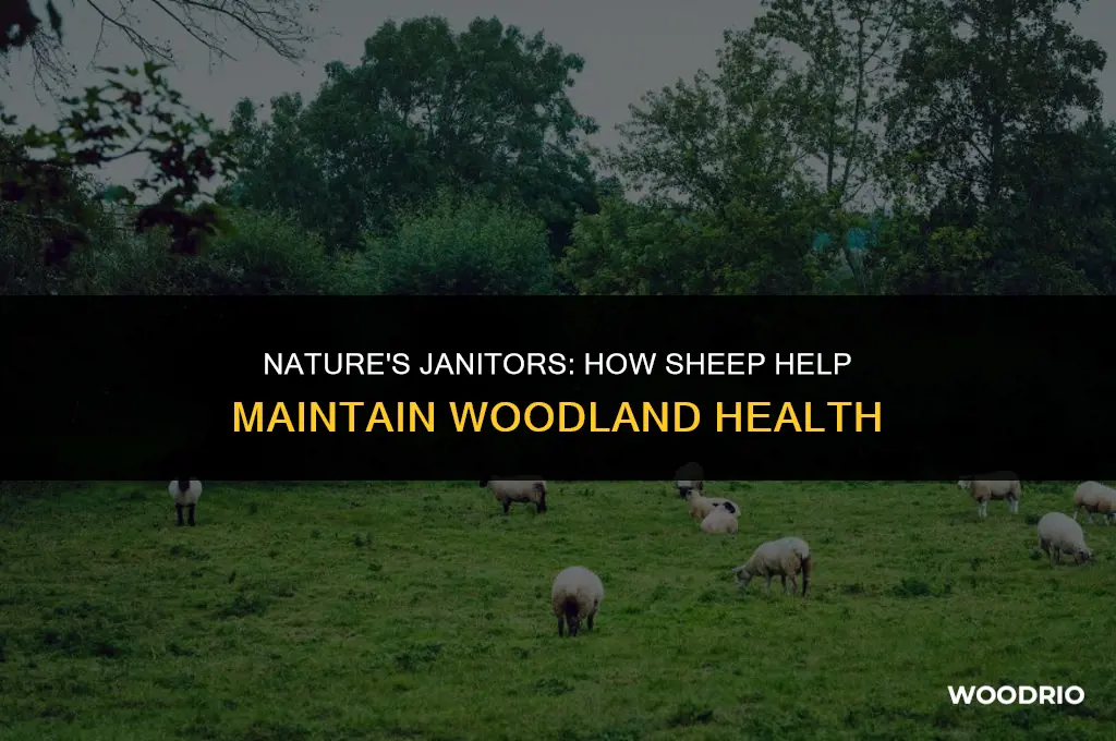 does sheep clean up woods
