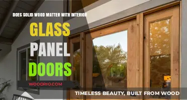 The Significance of Solid Wood in Interior Glass Panel Doors