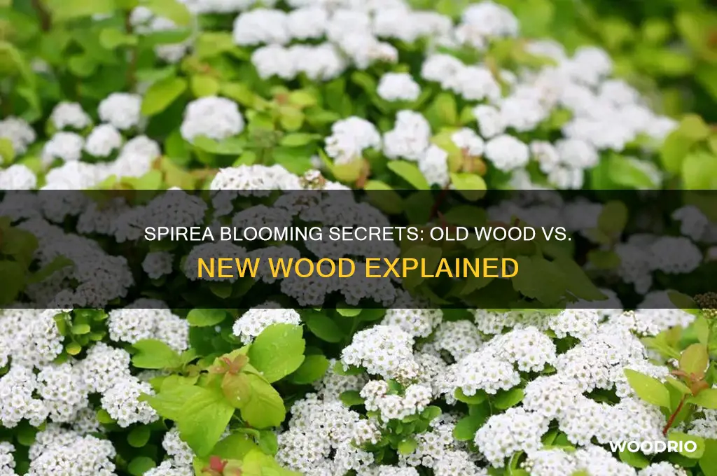 does spirea bloom on old or new wood