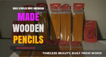 Exploring Staples' Pencil Selection: Are There American-Made Wooden Options?