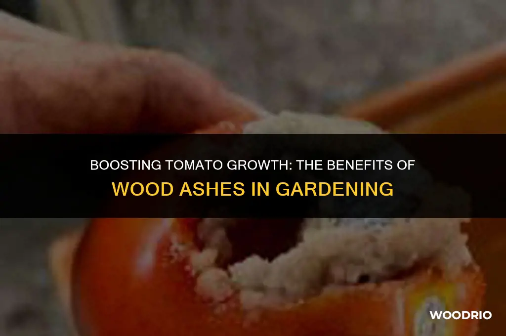 does tomato plants like wood ashes