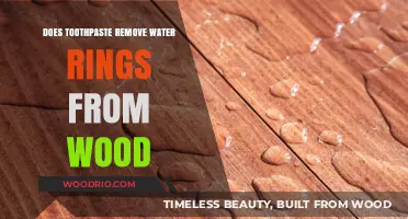 DIY Fix: How to Remove Water Rings from Wood with Toothpaste