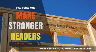 Boosting Structural Integrity: The Strength of Treated Wood Headers