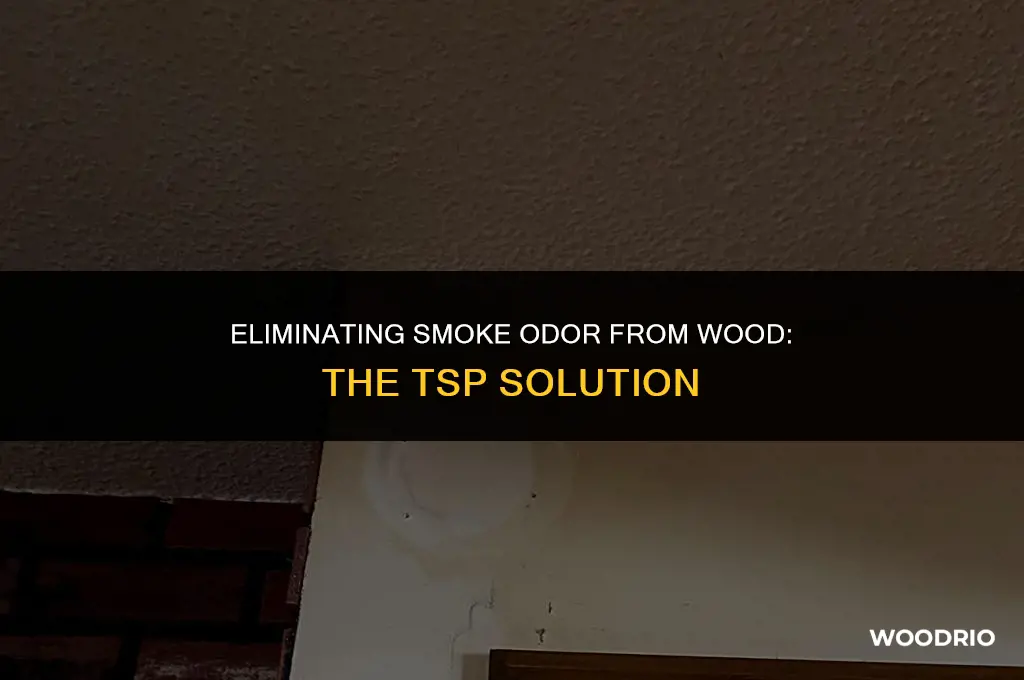 does tsp remove smoke smell from wood
