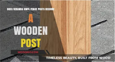 Veranda Vinyl Fence Posts: Do They Need Wooden Support?
