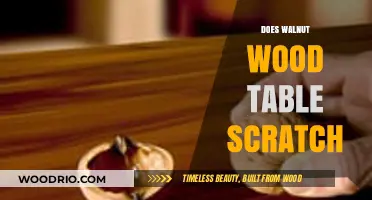 Does Walnut Wood Table Scratch? Durability and Care Tips Revealed