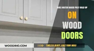 Durability of Water-Based Polyurethane on Wooden Doors: A Comprehensive Guide