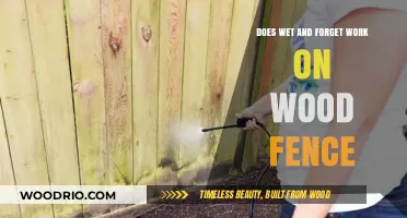 Wet & Forget for Wood Fences: Effective Cleaning Solution or Myth?