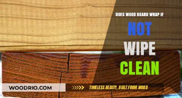The Truth About Wood Board Maintenance: Does It Really Warp If Not Wiped Clean?
