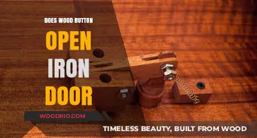 Exploring the Mechanics: Can a Wooden Button Really Open an Iron Door?