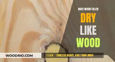 Understanding Wood Filler: Does It Dry Like Natural Wood?