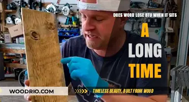 Does Aging Wood Reduce BTU Output? Exploring Long-Term Storage Effects