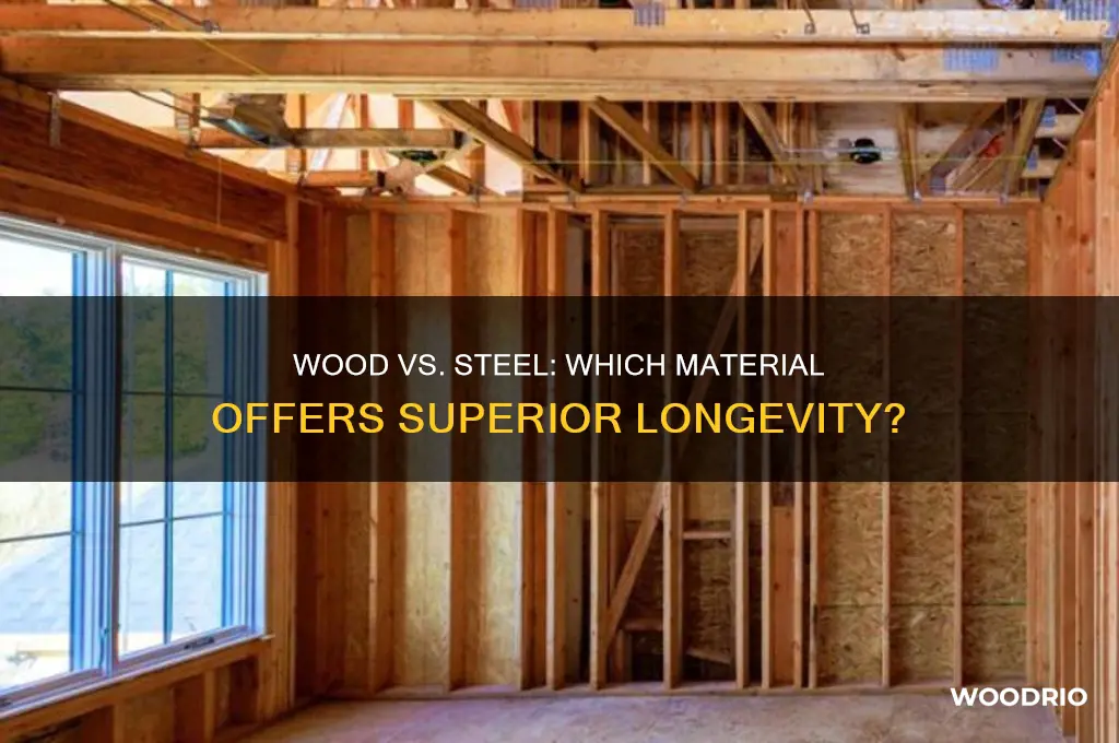 does wood or steel last longer
